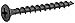 The Hillman Group 47663 6 x 1-5/8-Inch Coarse Thread Drywall Screw Phillips Drive