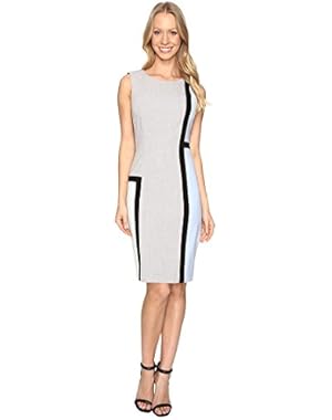 Womens Color Block Sheath CD6X1V8P