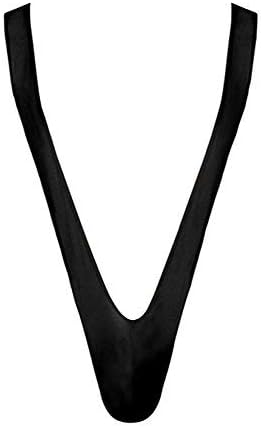 Panegy Men's Mankini Bodysuit V Thong Underwear Y Sling Stretch Lightweight