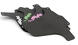 RightOn Folding Front Mud Guard, Bike Fender Mud Guards for Mountain Bike, Hybrid Bike Fenders MTB, BMX, Hybrid, City Bikes-Bike Fenders 29er-4 Colors Perfect for Downhill Season
