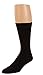 ZEKE Non Sweat Men's Black Crew Socks - Ultra Soft Viscose Bamboo - 6 Pack