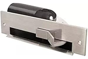 AutoDust Automatic Dustpan Sweep Inlet with Low Profile Fitting (Stainless Steele)