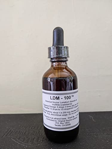 LDM-100 - lomatium dissectum Tincture - 2 fluid oz