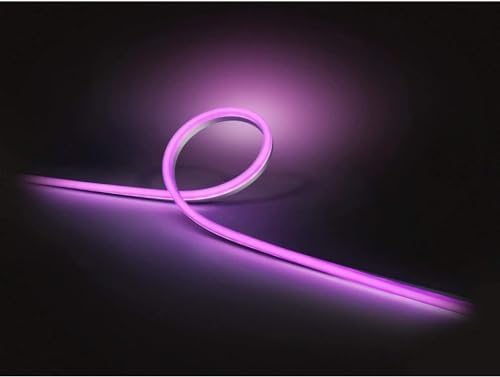 White & Color Ambiance Outdoor Lightstrip (5 m), dimmbarer LED Streifen für das Hue Lichtsystem mit 16 Mio. Farben, smarte Lichtsteuerung über Sprache oder App
