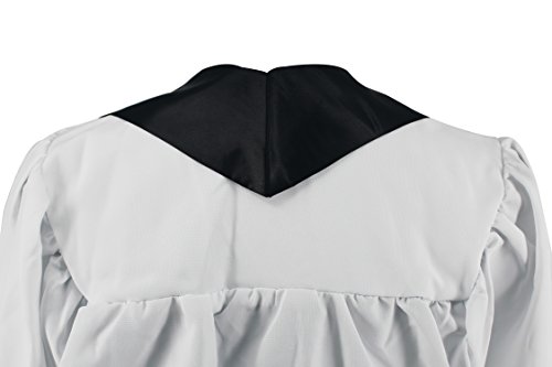 Ivyrobes Unisex Traditional Choir Stole 60" (Black)