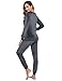 Abollria Women's Velour Sweatsuit Set 2 Piece Outfits Long Sleeve Pullover Sport Suits Tracksuits