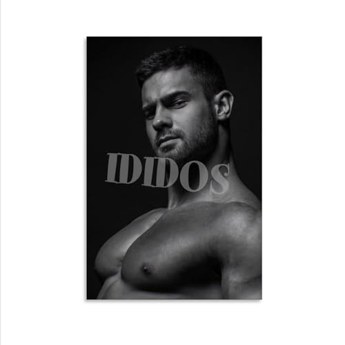 IDIDOS Wall Poster Sexy Male Model Gay Bodybuilding