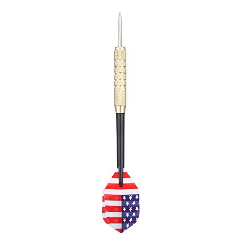 NuLink 12 Pcs Tip Darts, National Flag Flights (4 Styles), Stainless Steel Needle Tip Dart with Extra 3 PVC Dart Rods - Thumbnail 3