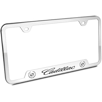 Cadillac License Plate On Black Steel Plate Buy Cadillac Emblem Escalade Script Stainless Steel Vanity License Plate Tag Black In Rock Hill For Sale - Foto 14