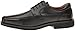 ECCO Men's Seattle Apron Toe Tie Oxford, Black, 9-9.5