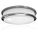 Zip-LED Surface Mounted LED Light Fixture for Ceiling or Wall in Brushed Nickel, 4000K Natural White, TRIAC Dimmable, Dry Location IP20 (14