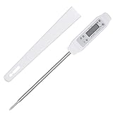 Digital Kitchen Cooking Meat Thermometer, Atolla Stainless Steel Electric Meat Thermometer With 5