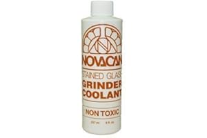 GENERIC (Ship From USA) Novacan Grinder Coolant / Non Toxic,8 ounces.,Grinder Coolant,Stained Glass Grinder Coolant,