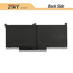ZTHY 60Wh F3YGT Laptop Battery Replacement for Dell