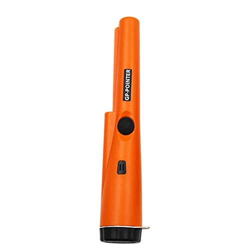Efaster New Pro Pointer at Fully Waterproof Pinpointing Metal Detector, 360Â°Search Treasure Pinpointing Finder Probe with Safety Belt Holster for Adults and Kids (Orange)
