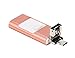 128GB iPhone USB Flash Drive, iOS Memory Stick, iPad External Storage Expansion for iOS Android PC Laptops (Rose Gold)