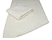 SALBAKOS 100% Turkish Cotton Towels (Ivory, 2 Bath Mats)