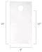 ClearBags 6 x 15 Door Hanger Bags for Door Knob Flyers Promotions and More | Protect Against Rain Weather Bugs Etc | DK5 (Pack of 1000)