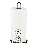Home Basics Black Paper Towel Holder (Kitchen)