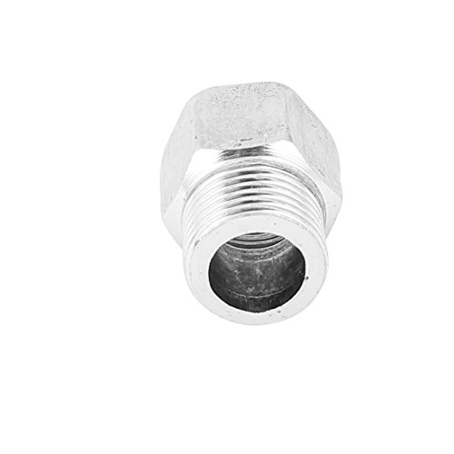 DealMux 1/2BSP Male to 1/2BSP Female Threaded Hex Reducing Bushing Pipe Tube Adapter 10 Pcs - Thumbnail 3