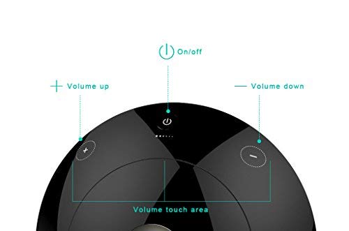 Betron XR77 Bluetooth speaker, Portable, Wireless, Stylish, Loud, Rechargeable - Black