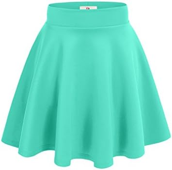 Womens A-Line Flared Skater Skirt Reg & Plus Size- Made In USA