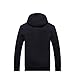 SHDAS Men's Heavyweight Sherpa Lined Full Zip Fleece Hoodie Jacket Sweatshirt