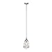 Design House 519645 Ajax 1 Light Mini Pendant, Galvanized Steel Finish