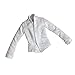 Jili Online 1/6th 12inch Female Top Clothes White Long Sleeved Shirt for HT CY CG Girl