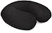 Amazon Basics Memory Foam Semicircular Neck Travel Pillow - Black