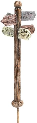 Marshall Home and Garden "Street Sign" Miniature Fairy Garden Accessory #MG34