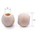 Jdesun 200 Pieces Wooden Beads, Natural Round Wood Loose Beads Wood Spacer 12mm Diameter x 5mm Hole