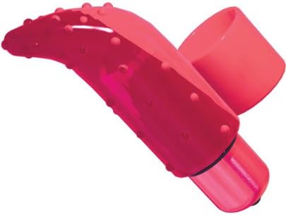 Waterproof Vibrating Frisky Finger Unisex Stimulator - Pink