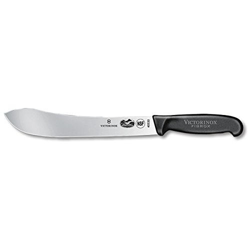 VictorinoxSwissArmyCutlery Fibrox Pro Butcher Knife, 10Inch The