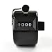Bluecell Black Color Handheld Tally Counter 4 Digit Display for Lap/Sport/Coach/School/Event by Generic