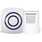 Infrared Motion Sensor Alarm Entry Alert Vistor Doorbell Home Security Driveway Kit