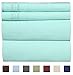 Full Size 4 Piece Sheet Set - Comfy Breathable & Cooling Bed Sheets Set - Hotel Luxury Bedding for Women, Men, Kids, Teens, Boys & Girls - Deep Pockets, Ultra-Soft, Wrinkle Free - Oeko-Tex - Spa Blue