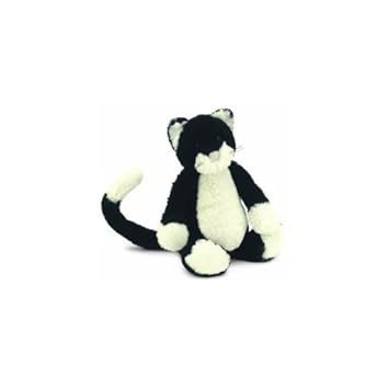 jellycat bashful black and white cat