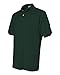 JERZEES ADULT JERSEY POLO WITH SPOTSHIELD (FORESTGREEN) (LARGE)
