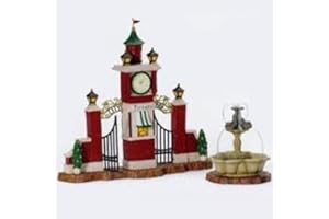 Department 56 Christmas In The City 'City Park Gateway' (Set of 2) Metal Ornamental Sculpture