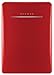 Daewoo FR-028RCNR Retro Compact Refrigerator 2.8 Cu. Ft. | Pure Red