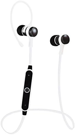 Creazy Wireless Bluetooth Sports Stereo Headset Headphone Earphone For Smart Phone (White)