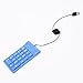 HDE Mini Silicone 18 Key Number Keyboard Pad with Retractable USB Cable (Blue)