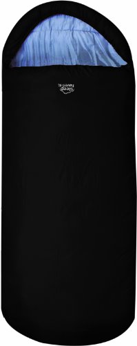 [- Highlander Sleephaven Envelope Sleeping Bag ? Extra Large, 2 Season, Polyester, Lightweight Sing