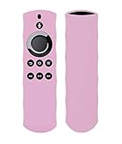 Silicon Case for Alexa Voice Remote for Fire TV and Fire TV Stick by 1XD GEAR (Pink Purple)