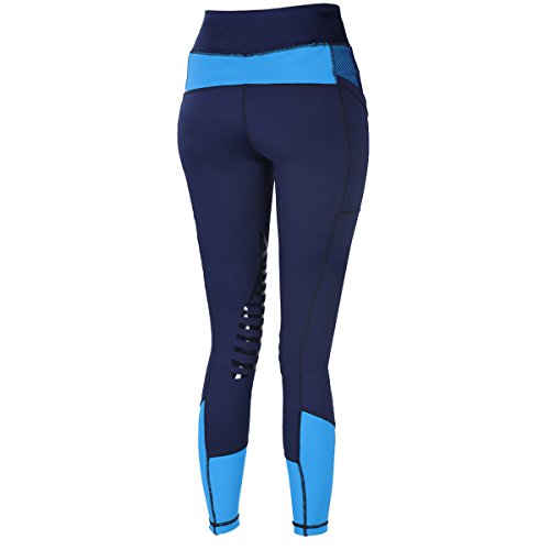 image for HR Farm Women's Silicone Tights Horse Riding Gel Grip Pull On Leggings