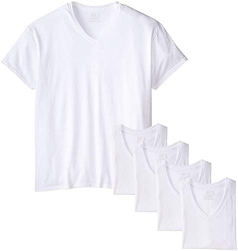 Fruit of The Loom Mens V-Neck T-Shirt 