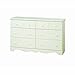 South Shore Summer Breeze Kids Bookcase Bed 4-Piece Bedroom Set, Full, White Wash