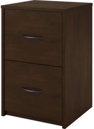 Amazon Com Ameriwood Home 2 Drawer Wood Laminated Particleboard
