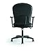 basyx by HON Mid Back Task Chair - Fabric Computer Chair with Arms for Office Desk, Black (HVL220)